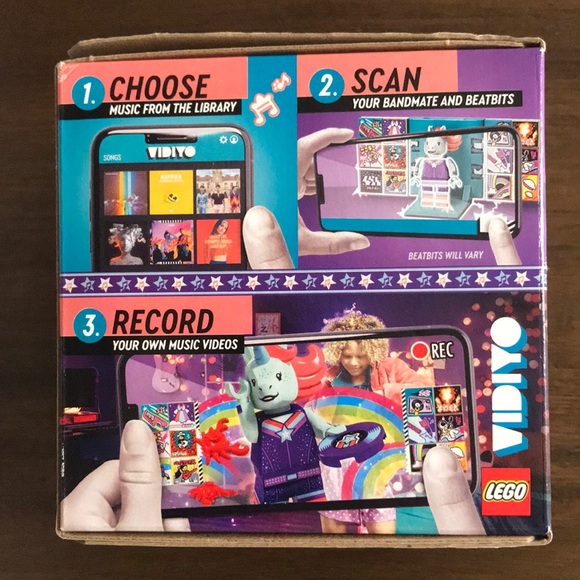 VIDIYO Music Video Maker Lego Building Toy Unicorn DJ Beatbox 84 PCS 43106 - Picture 5 of 5
